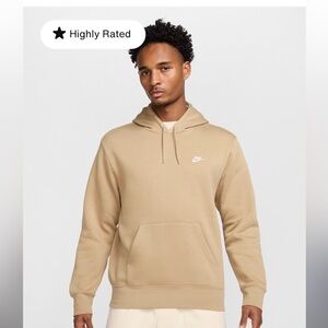 Nike Beige Hoodie for Men